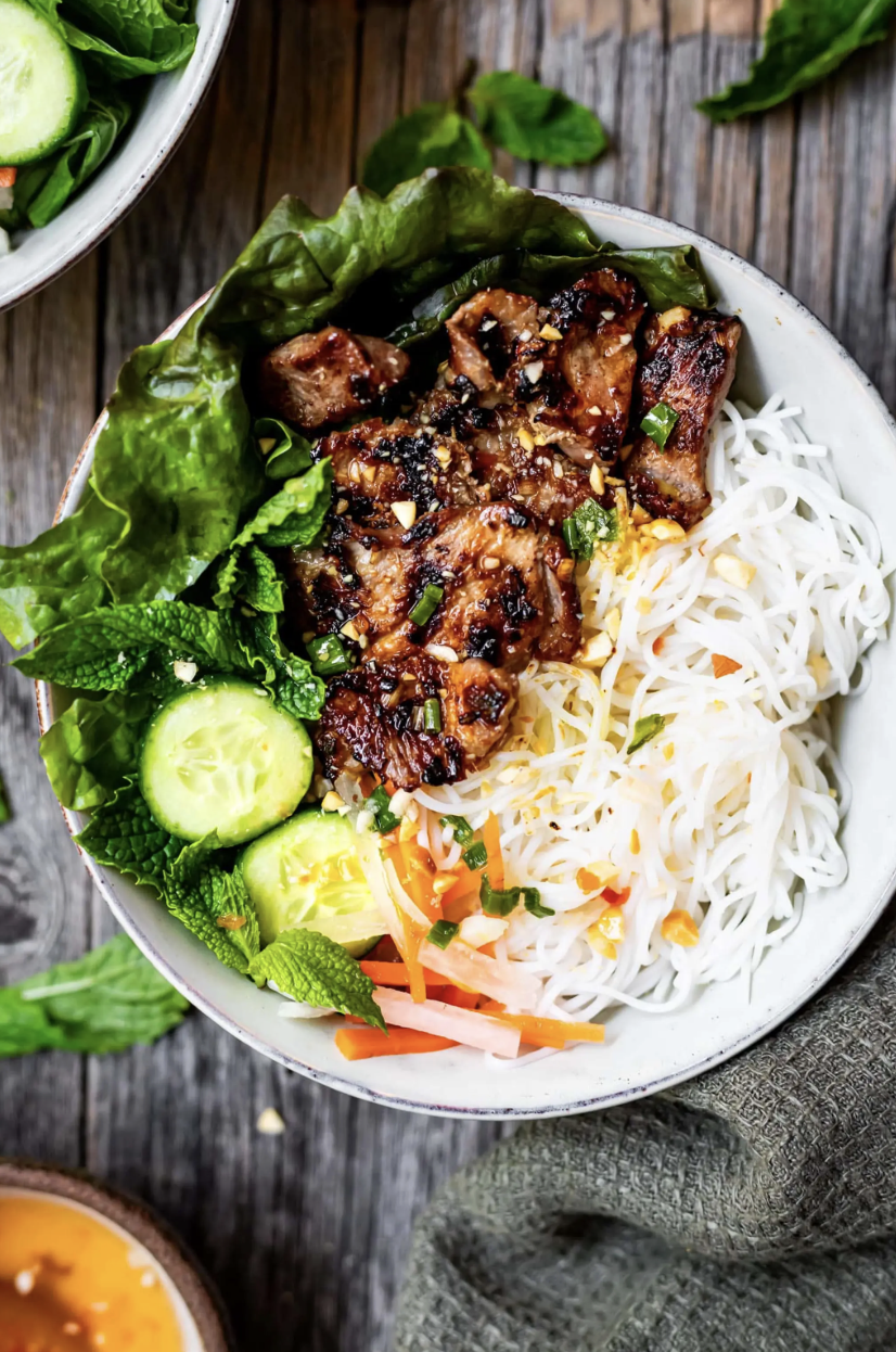 분팃느엉 = 베트남 비빔 쌀국수