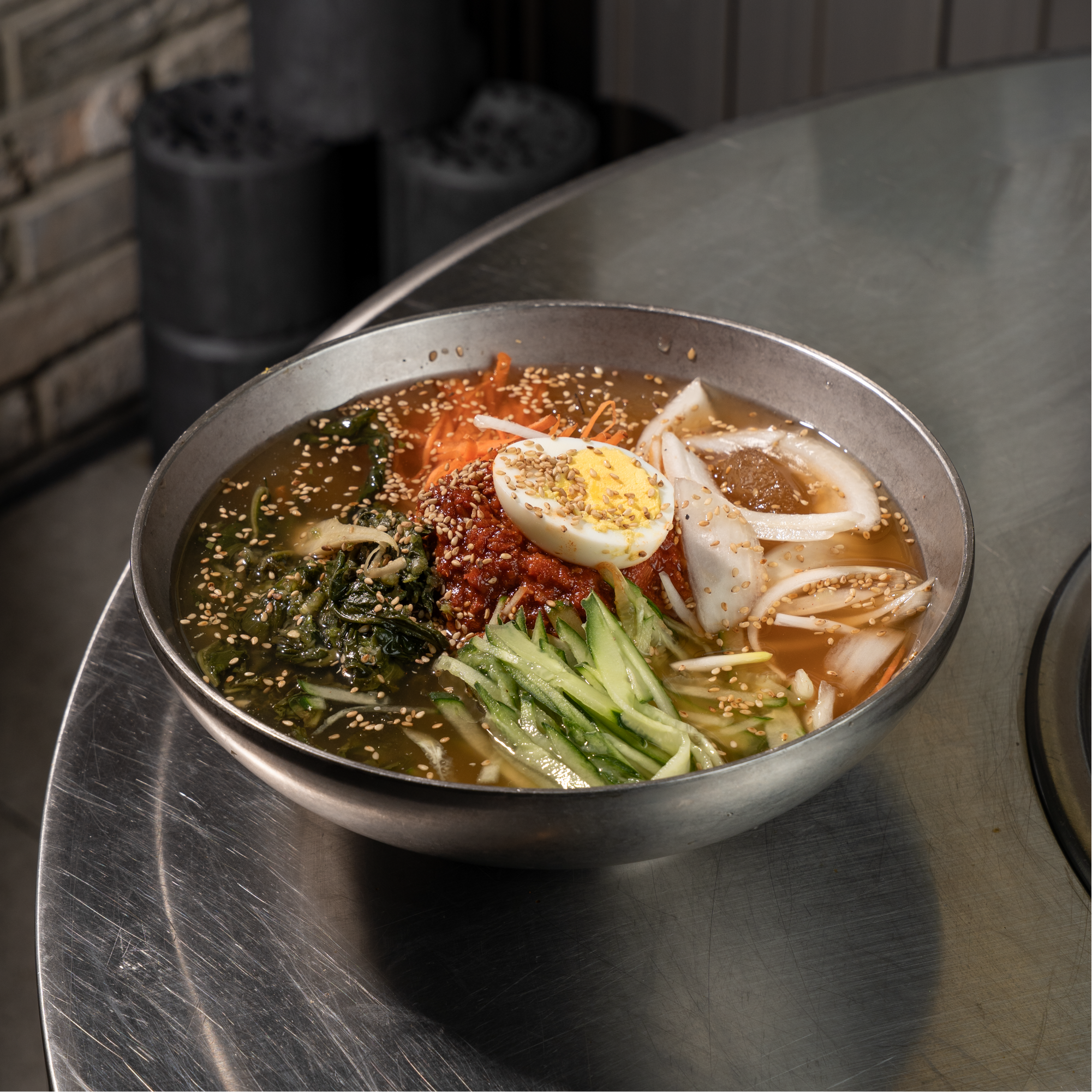 직접만든 해남열무국수