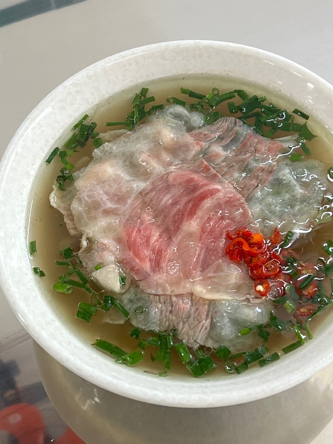 생고기 쌀국수