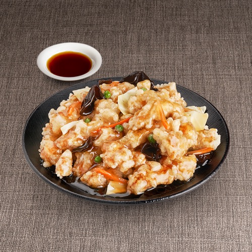 탕수육 반접시