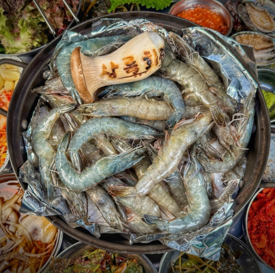 마을회관연탄구이 반려동물 동반 애견카페