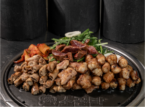 곱창모듬구이中 (640g)