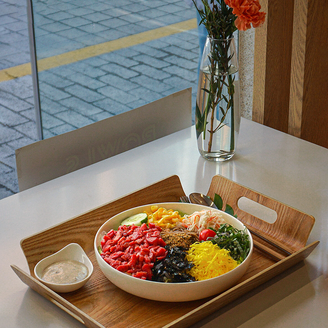 부산역 보울스 포케샐러드