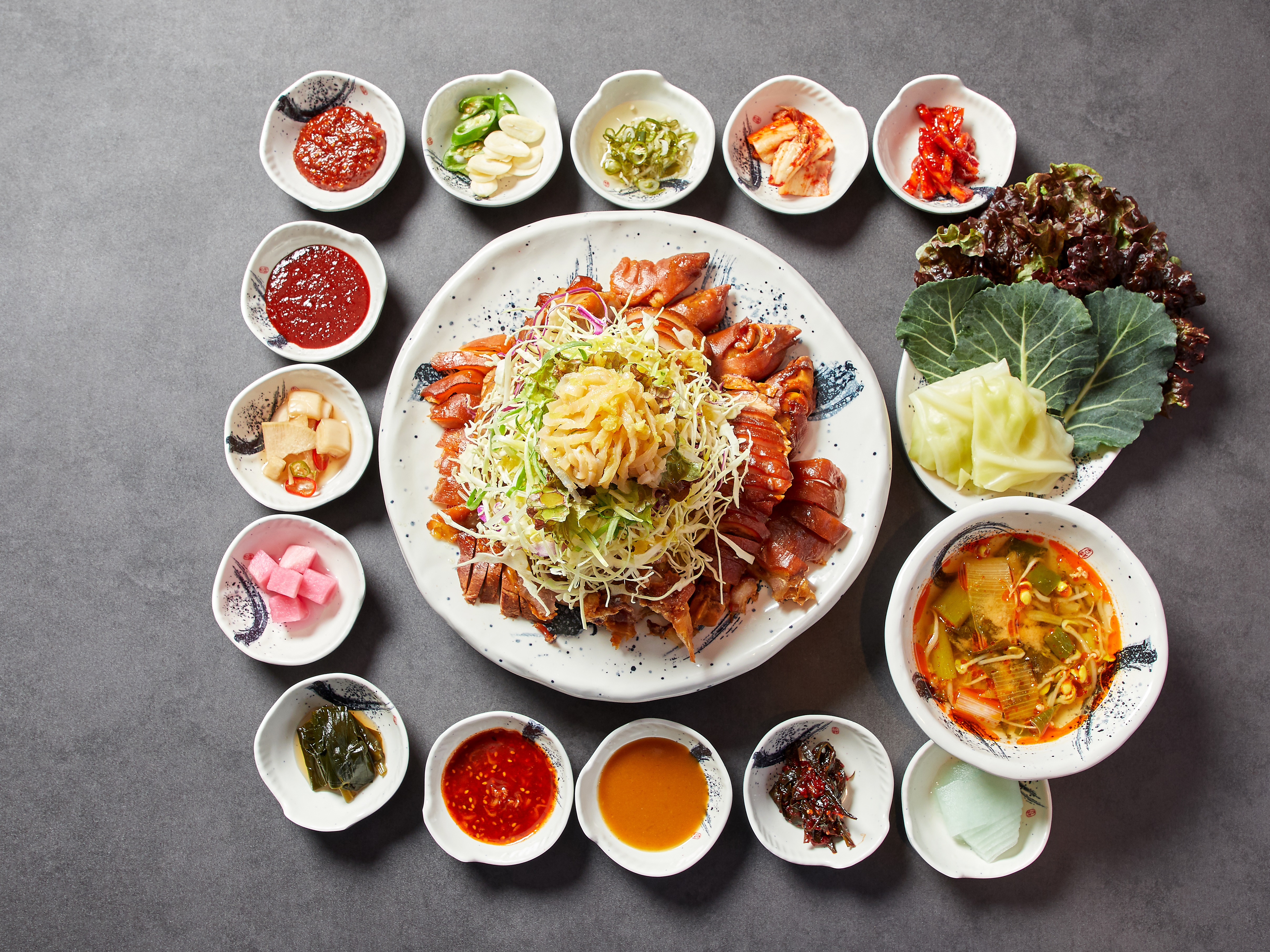 냉채족발한상