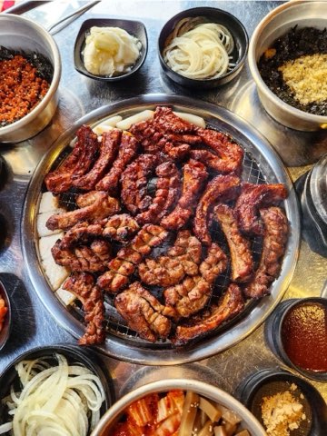 록갈비