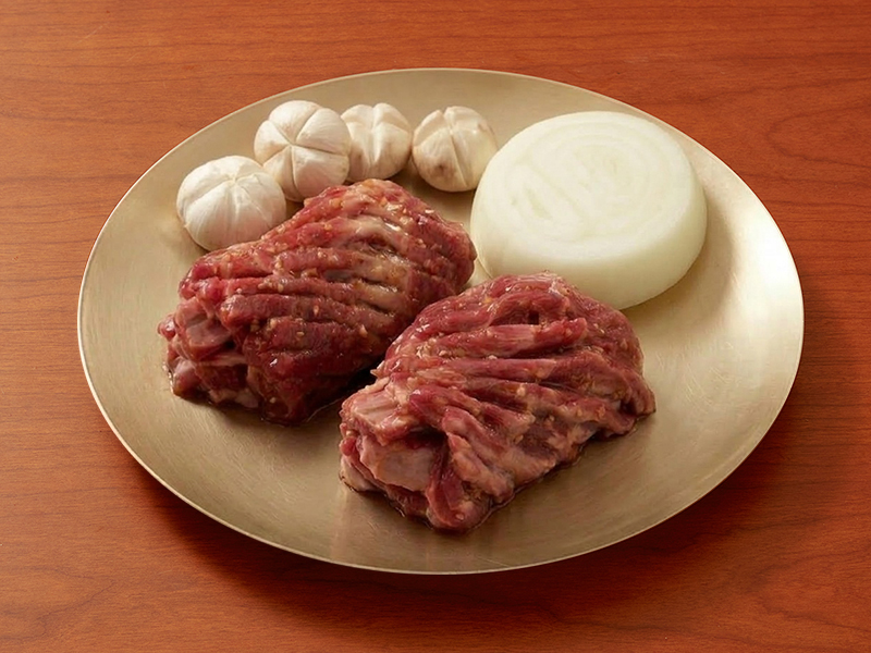 참숯 마늘듬뿍양념 소갈비