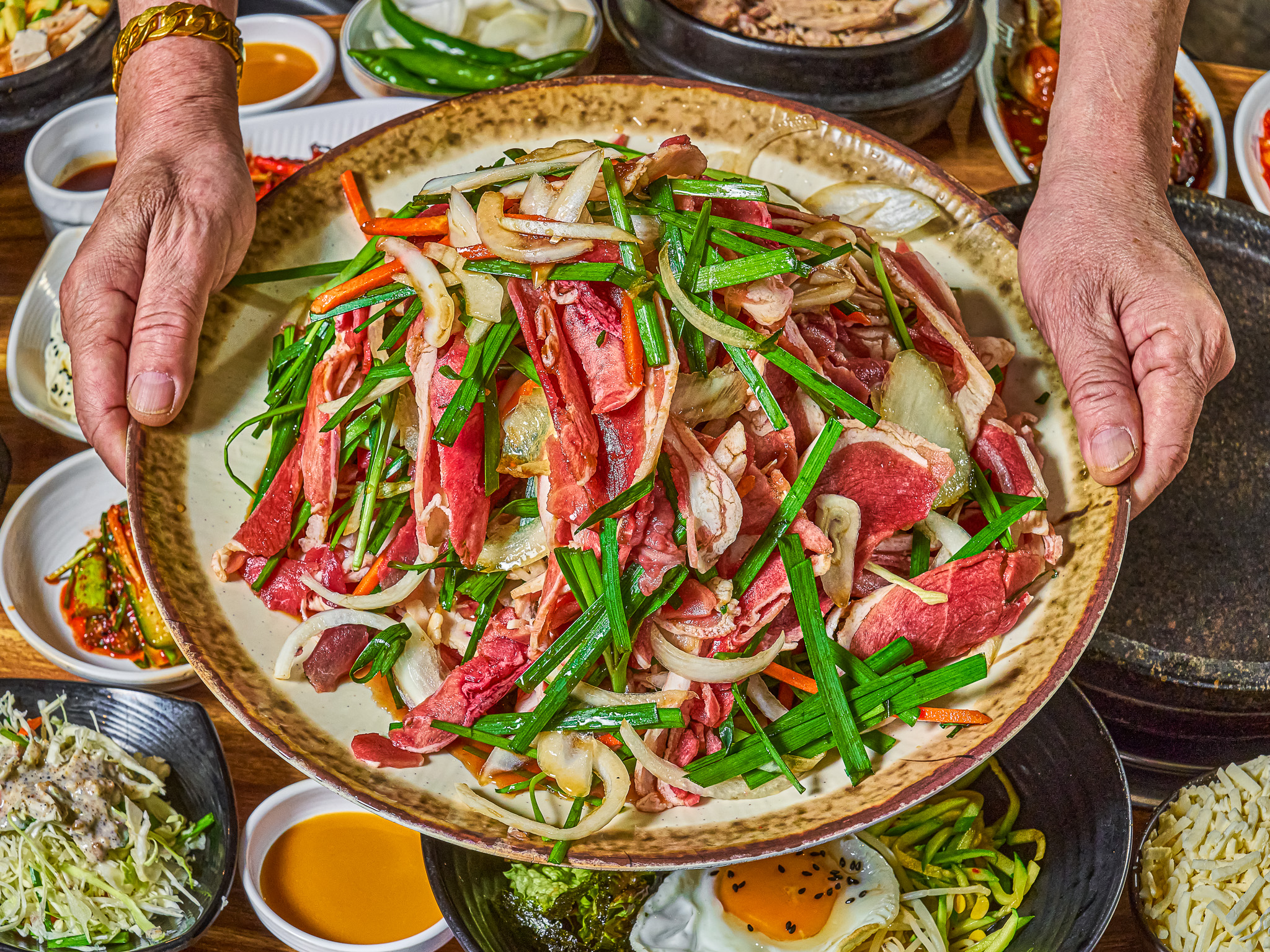 오리야채불고기 (200g)