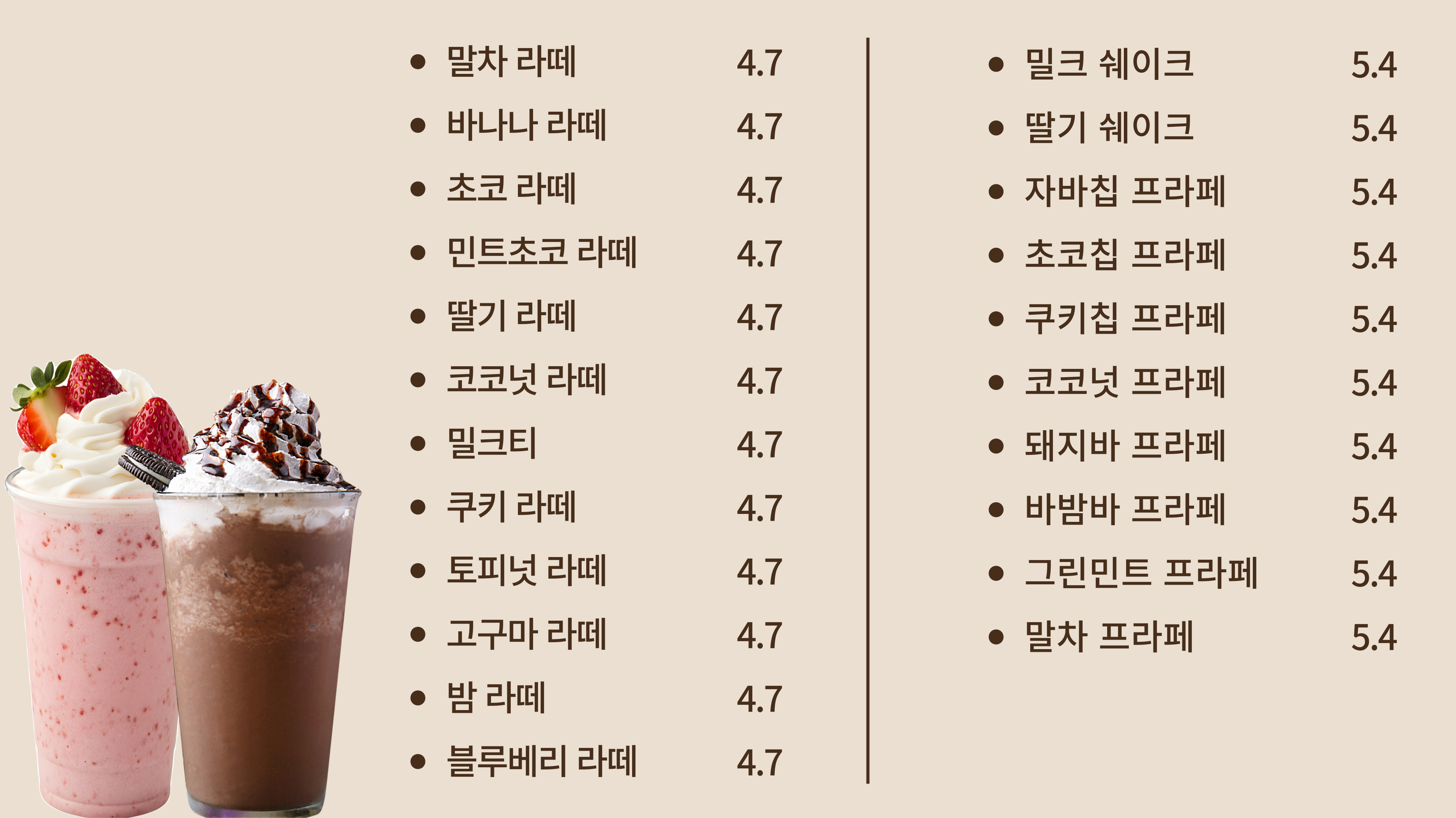 카페지앤티 컨벤션점 반려동물 동반 카페