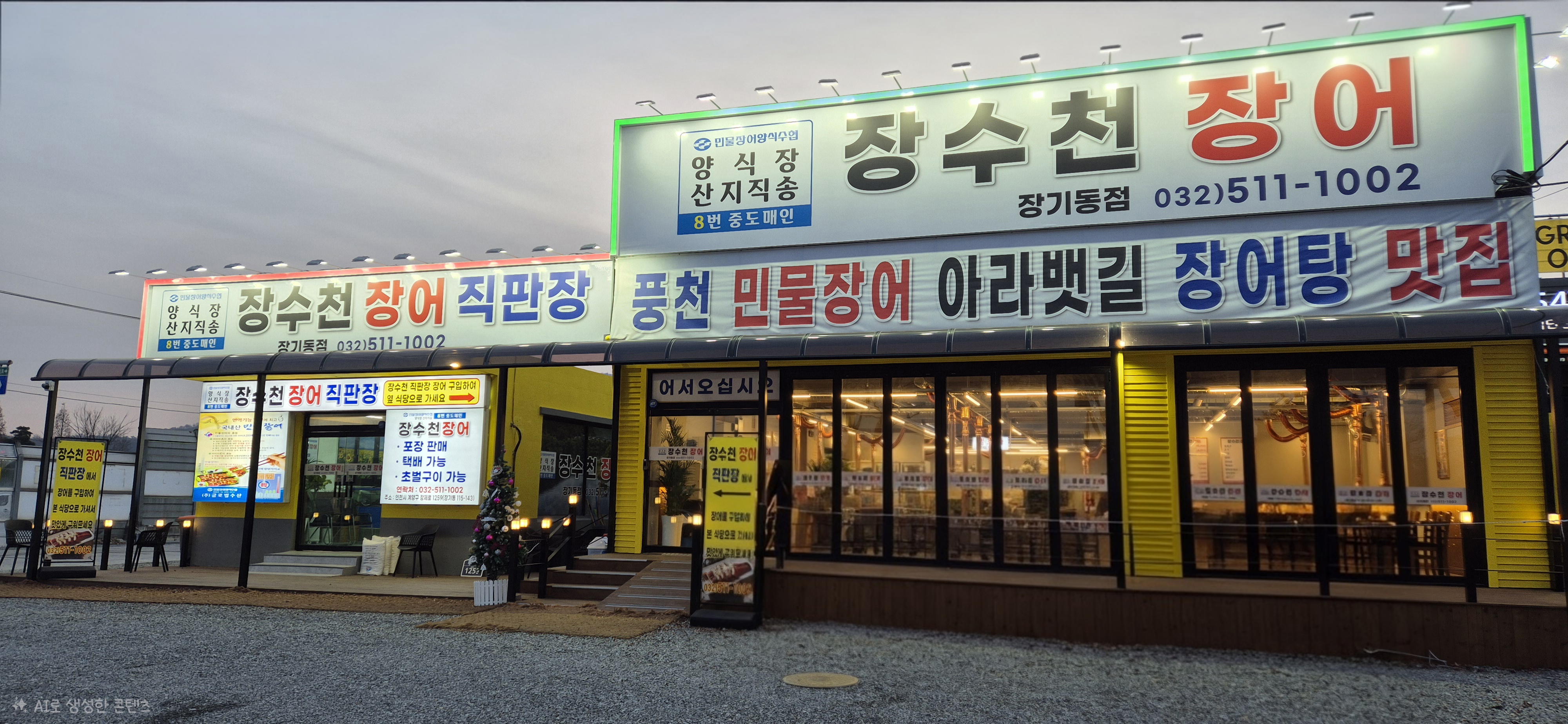 장수천장어 장기동점