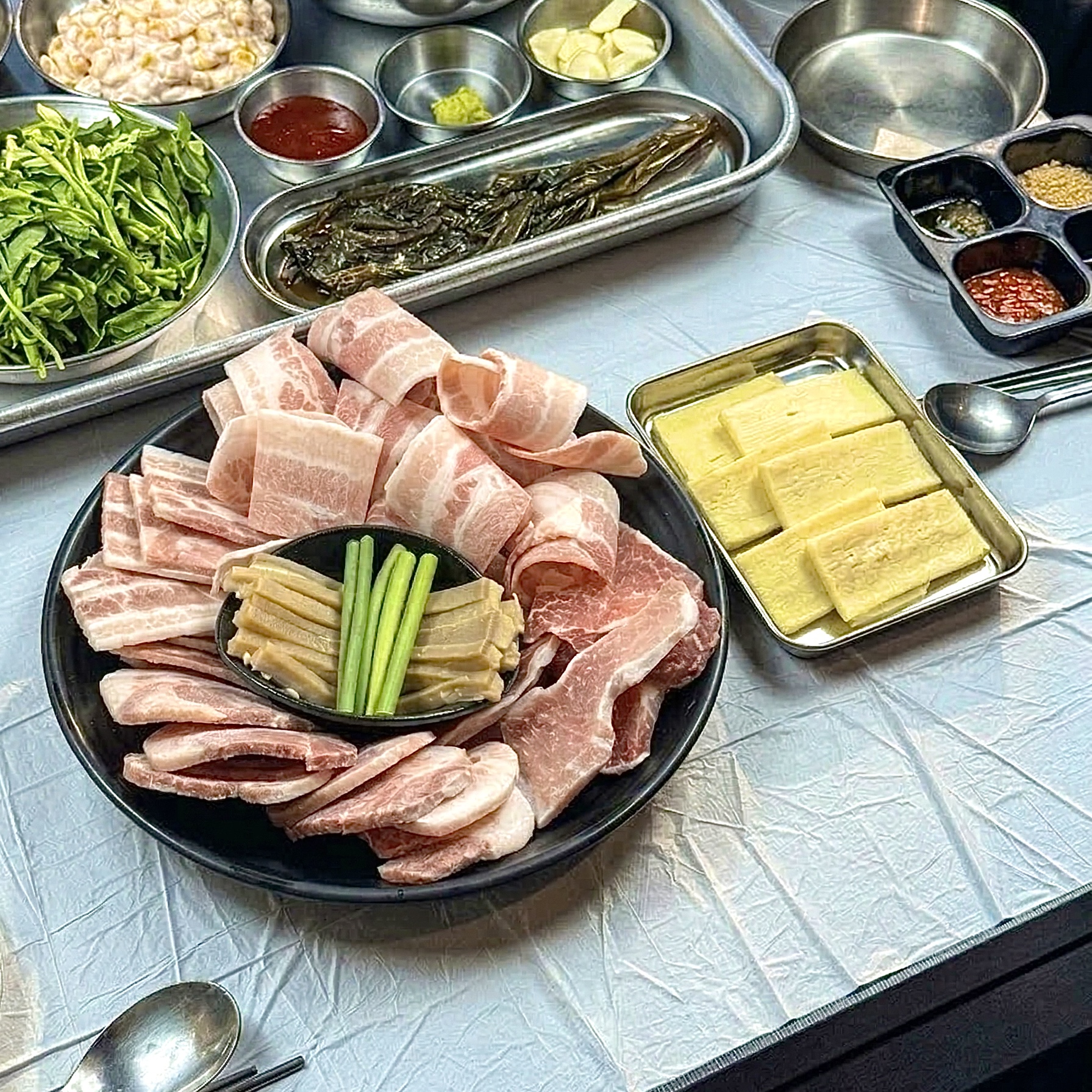 ✅ 고기상회 모듬한판(700g+치즈)