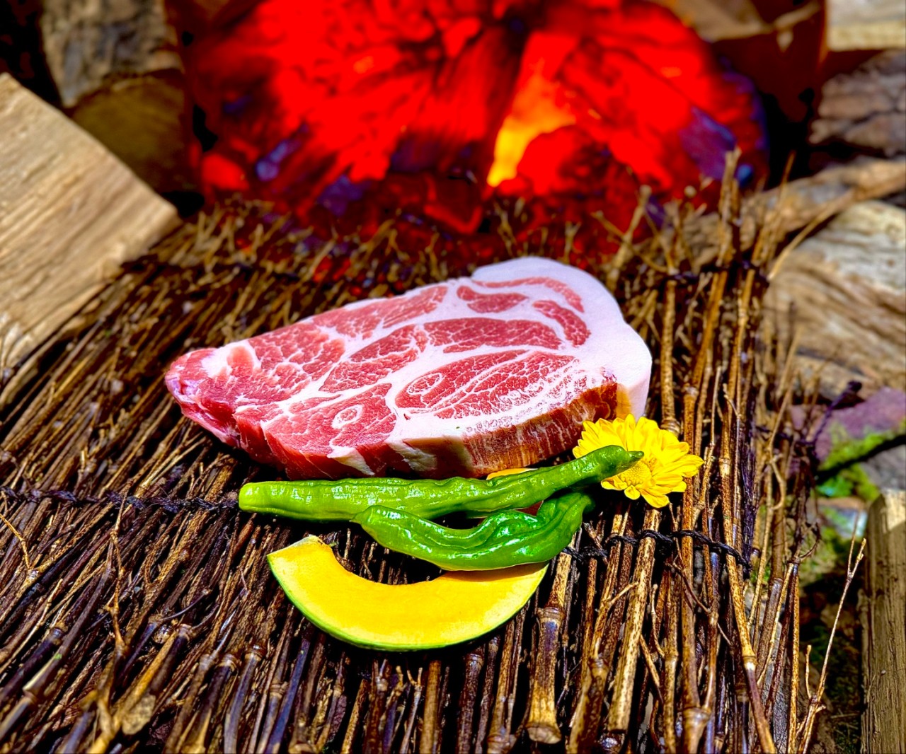 눈꽃목살 [150g]