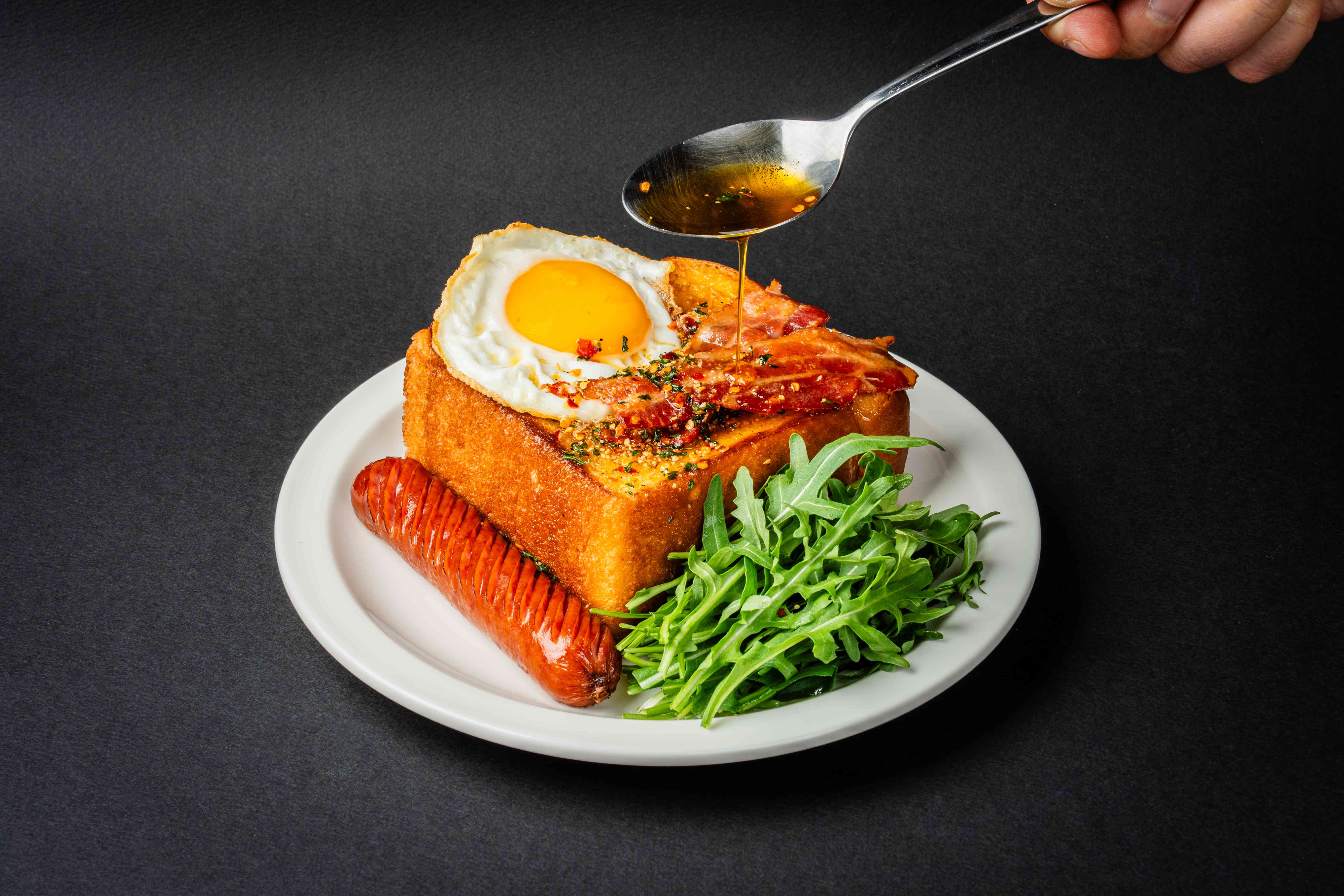 단풍 토스트