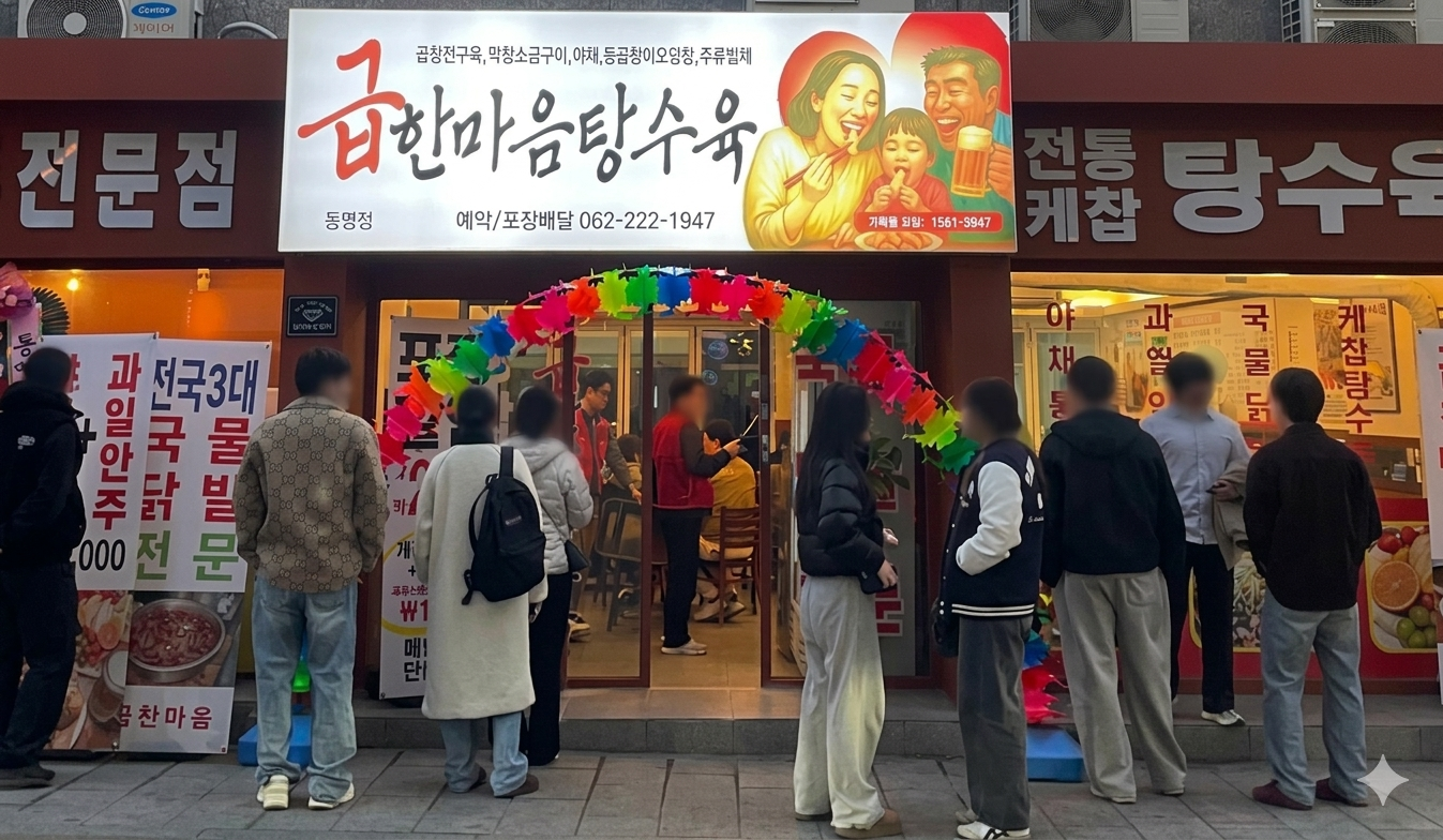 급한마음탕수육 동명점