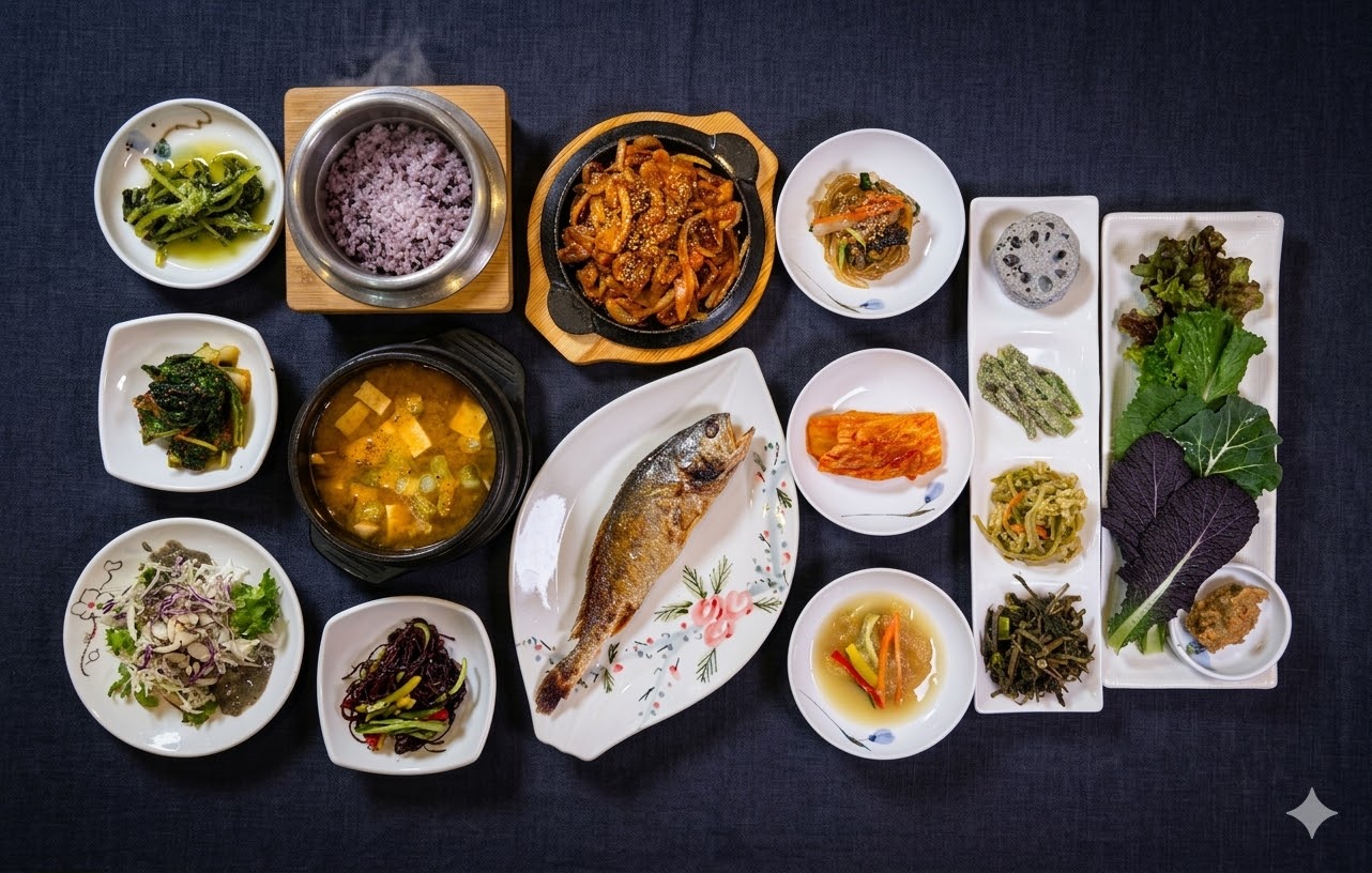 주꾸미볶음+보리굴비 SET