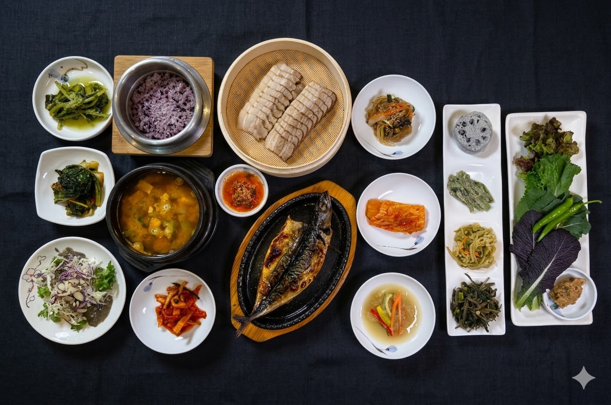 보쌈수육+고등어구이 SET