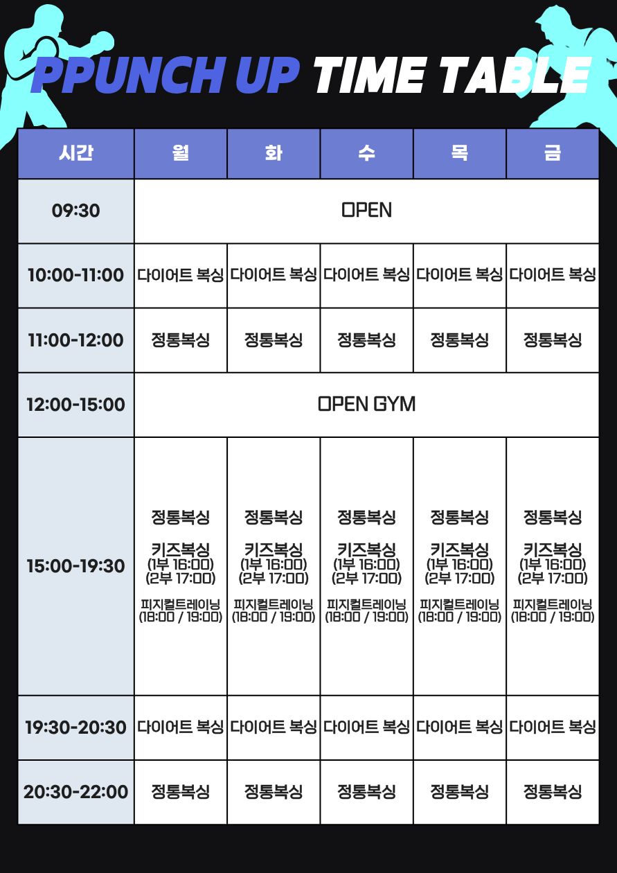 경상남도 김해시 율하6로 복싱체육관 뻔치업복싱 내부 모습 2