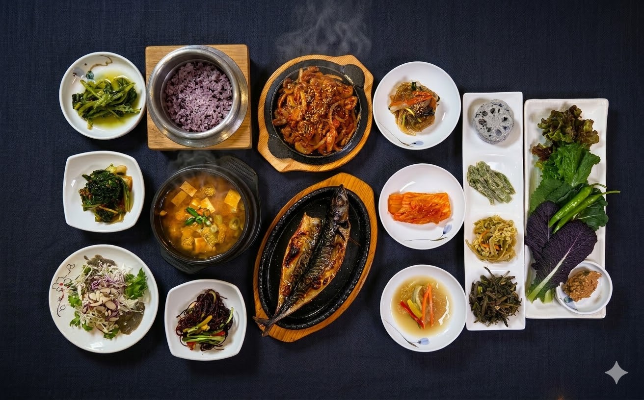 주꾸미볶음+고등어구이 SET