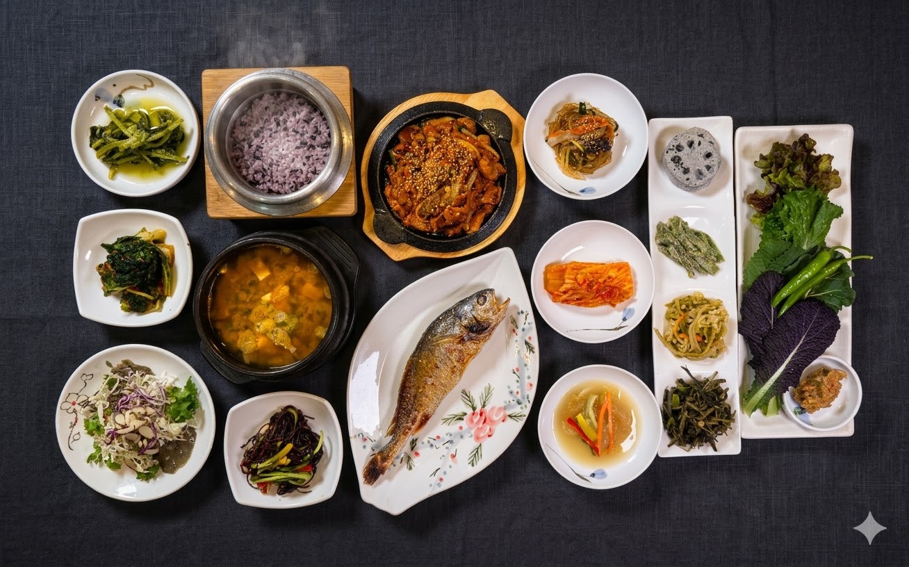 백운애꽃 한정식&쌈밥 사진 2