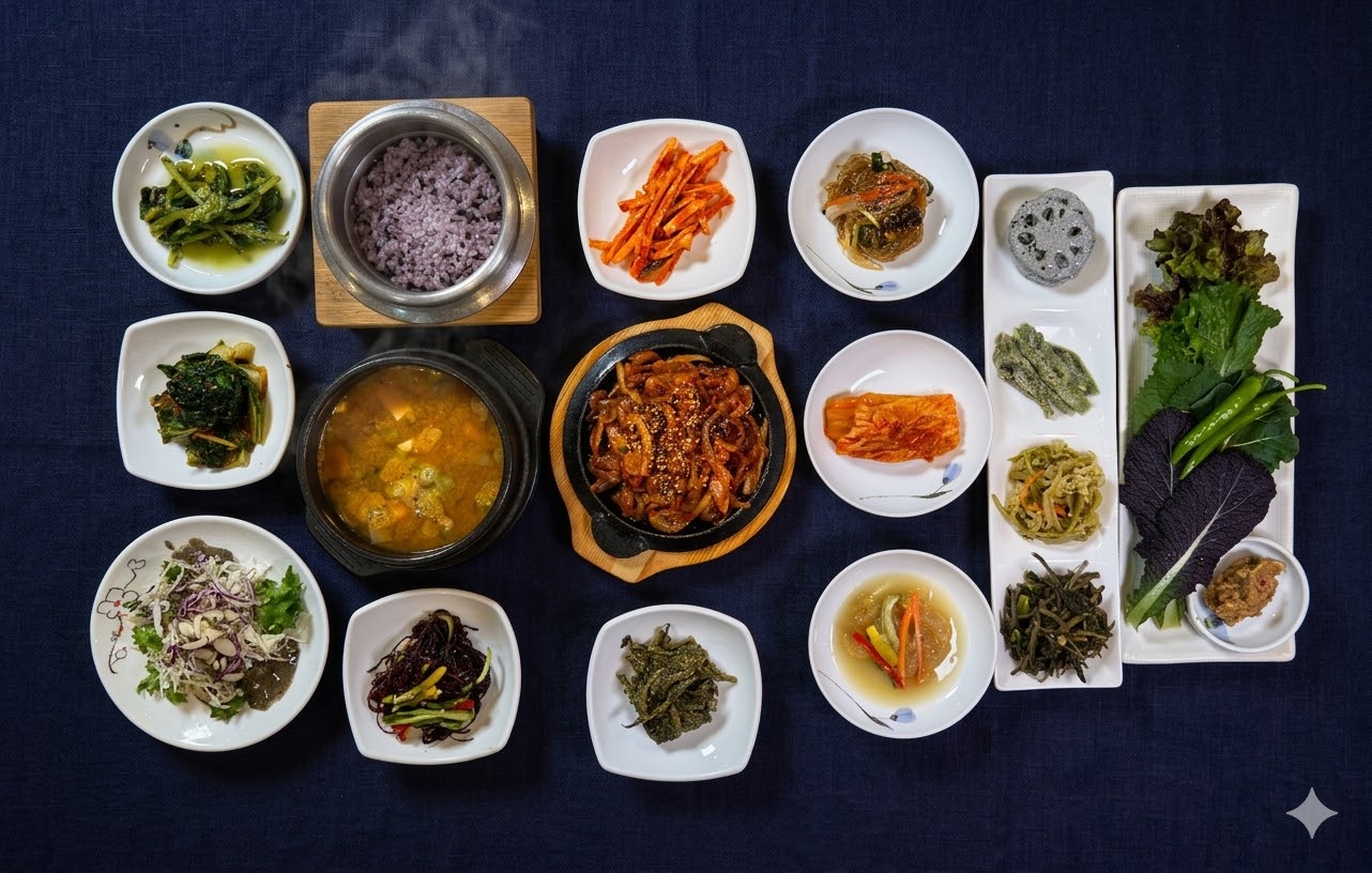 쭈꾸미쌈밥(정식)