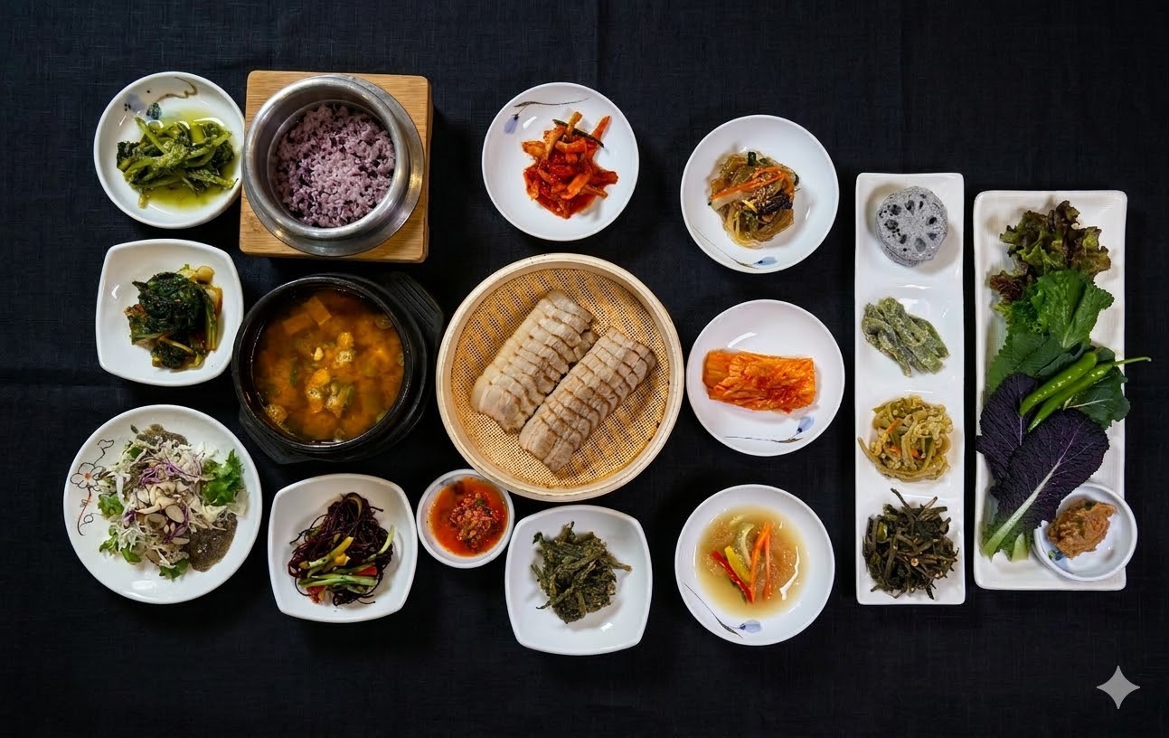 보쌈수육쌈밥(정식)