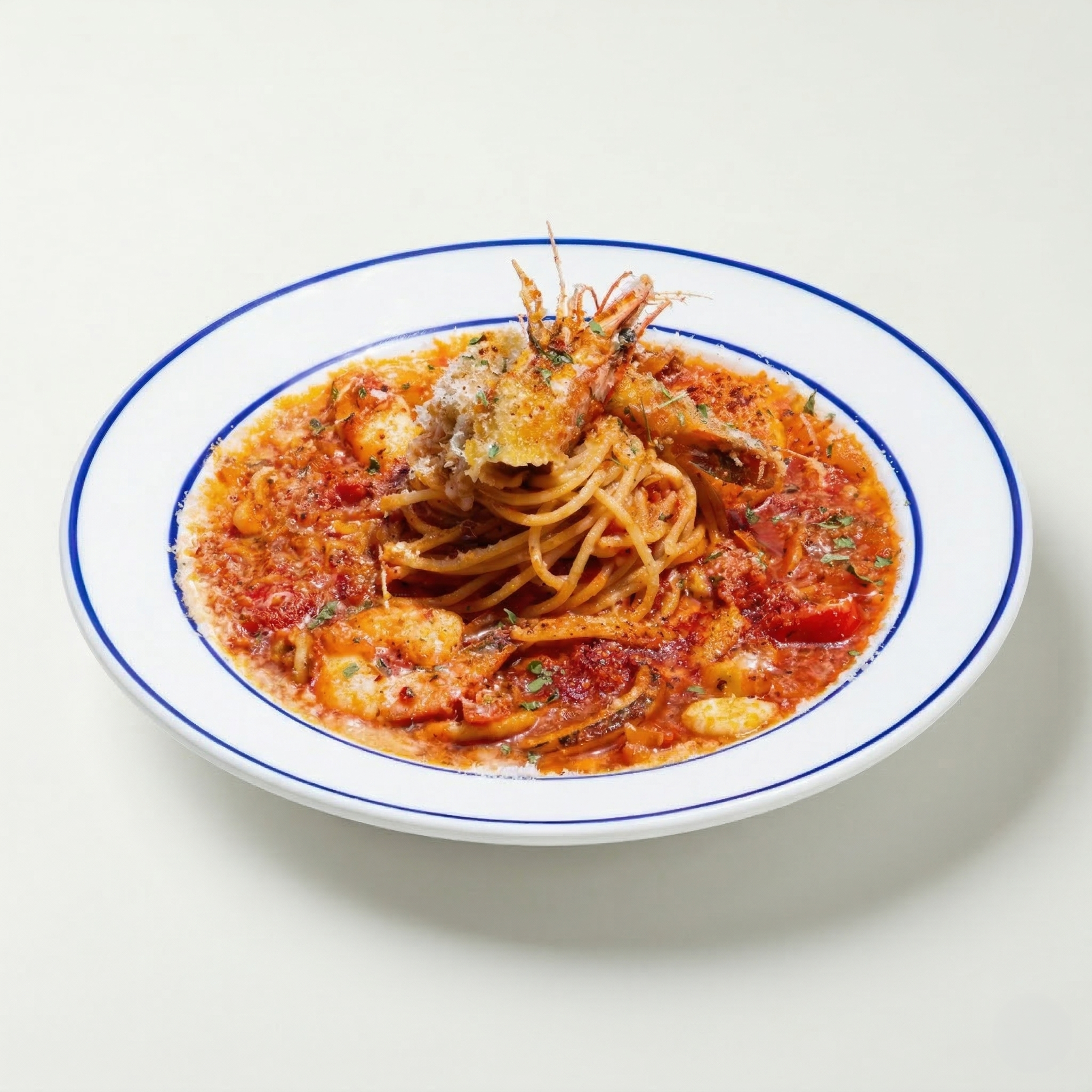 블랙타이거 토마토 파스타