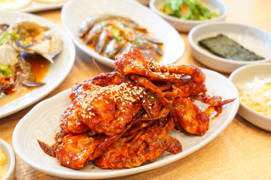 국내산 양념게장 포장 500g