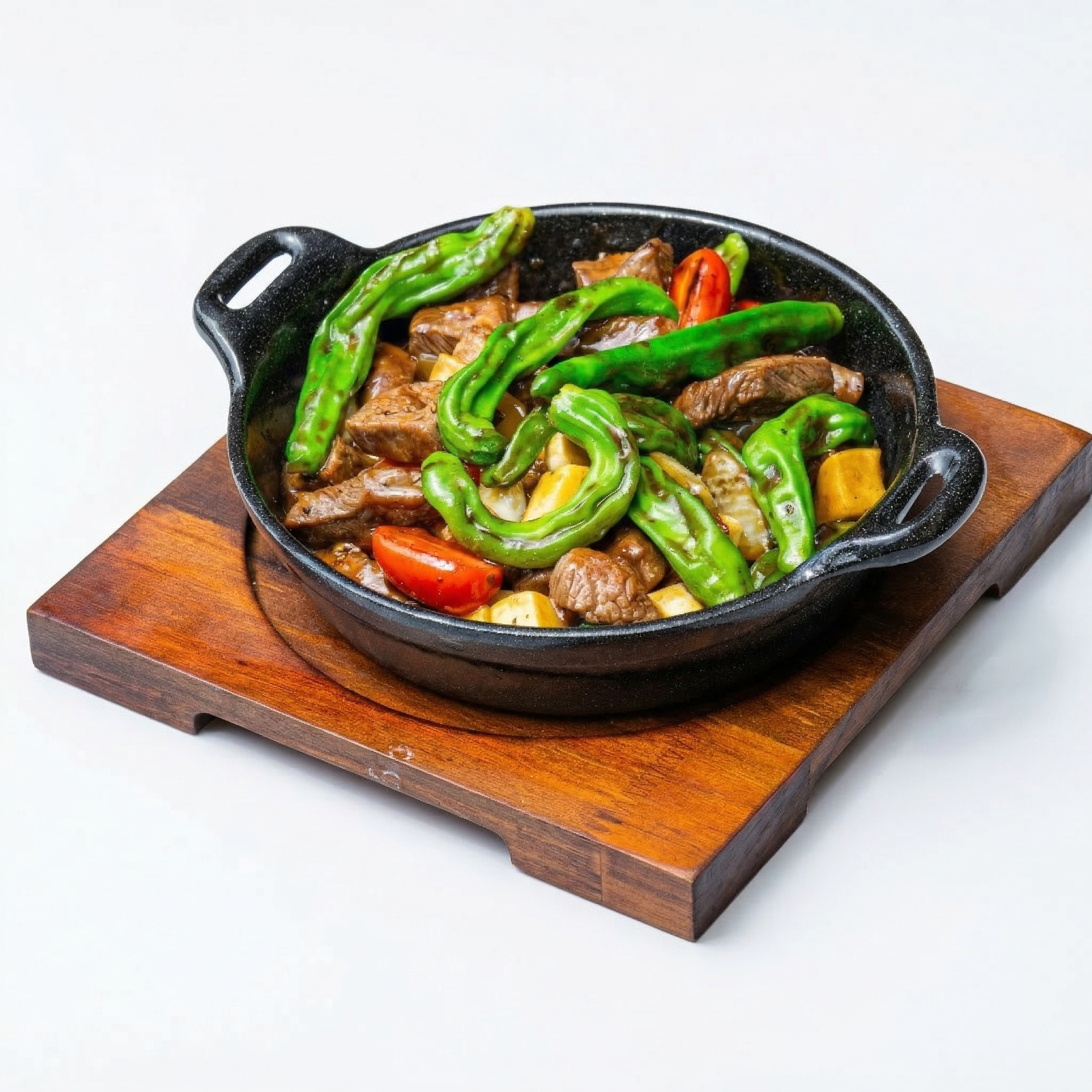 꽈리고추 찹 스테이크