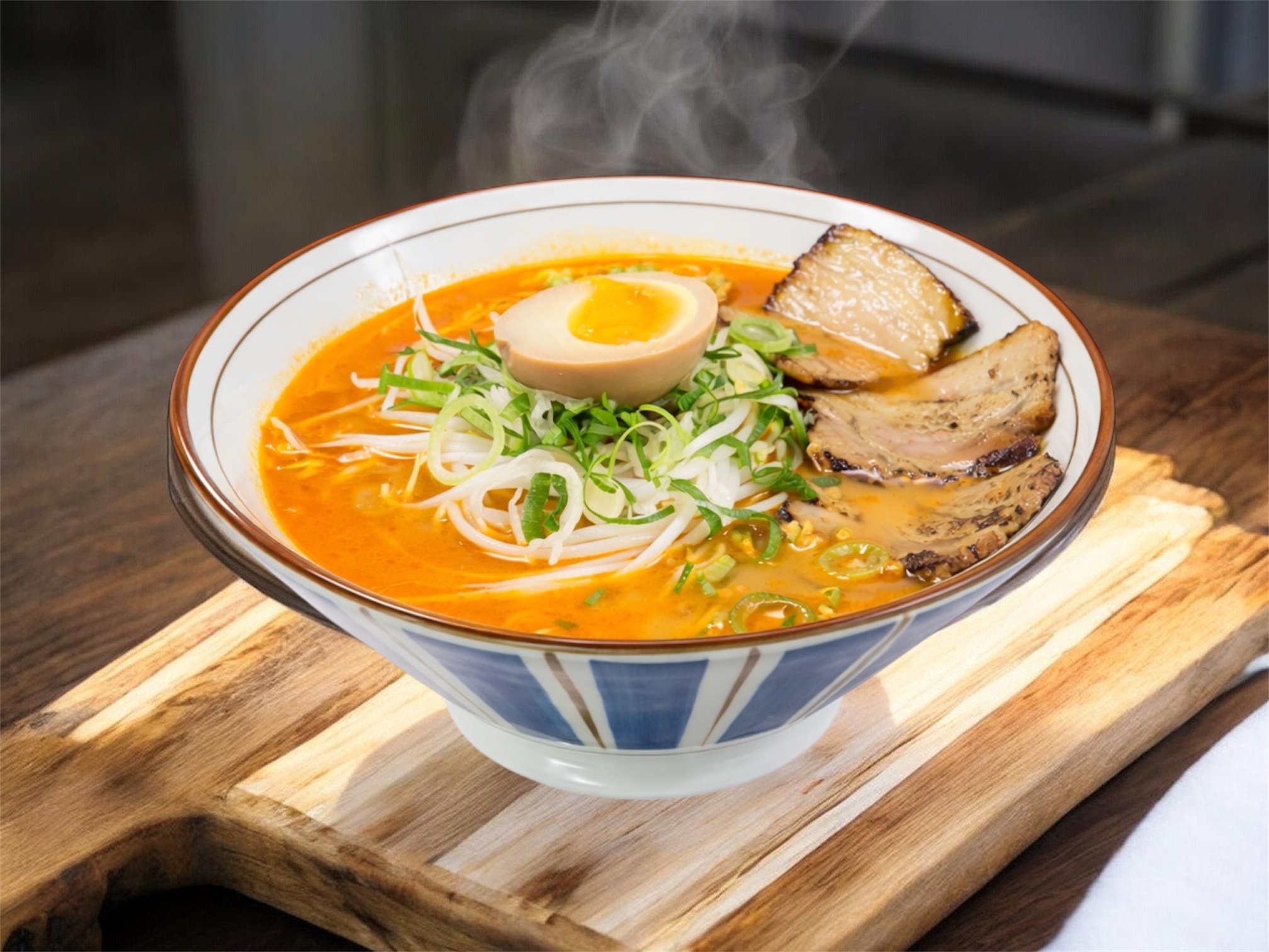 매운 돈코츠 차슈 라멘+서비스밥