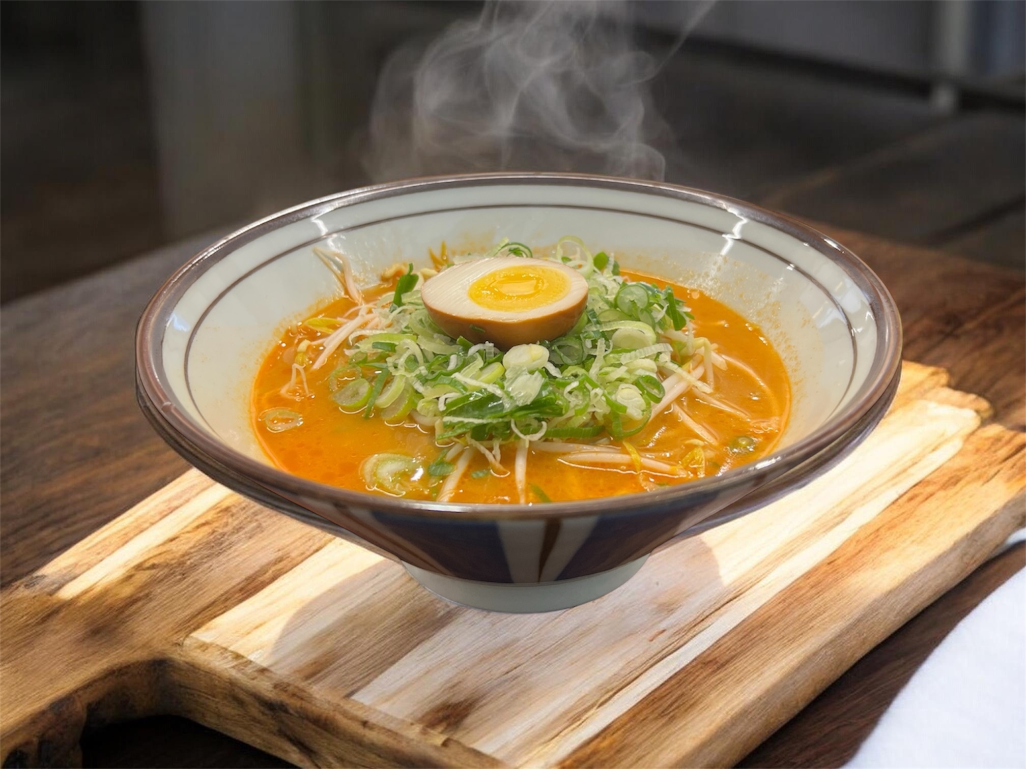 매운 돈코츠 라멘+서비스밥