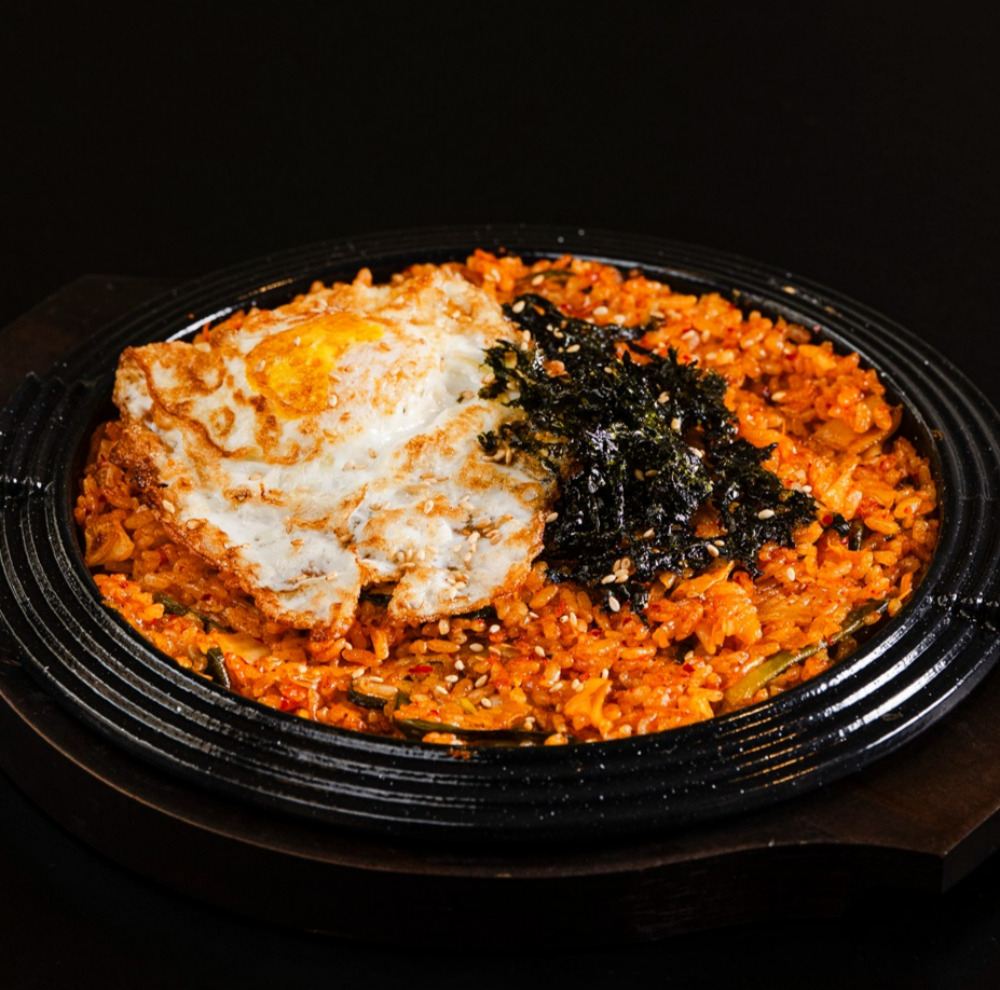 철판쪽파김치볶음밥