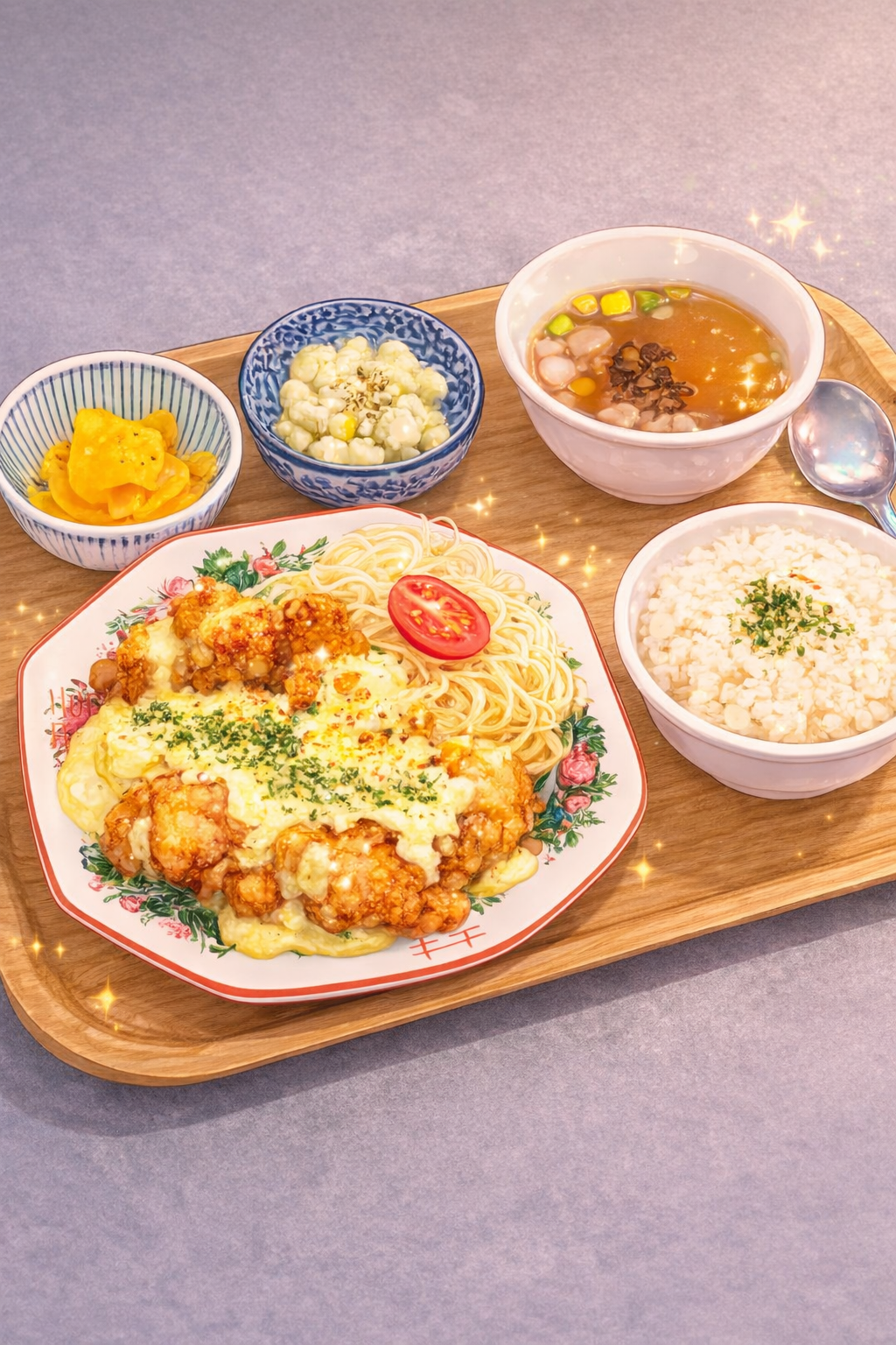 20식한정)미야자키식 치킨난반 정식