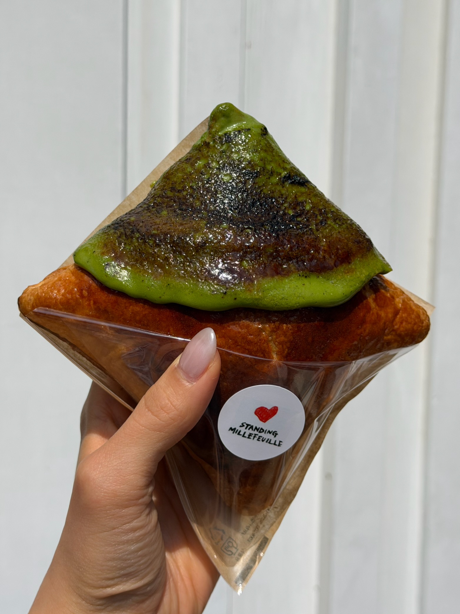 말차브릴레 밀푀유