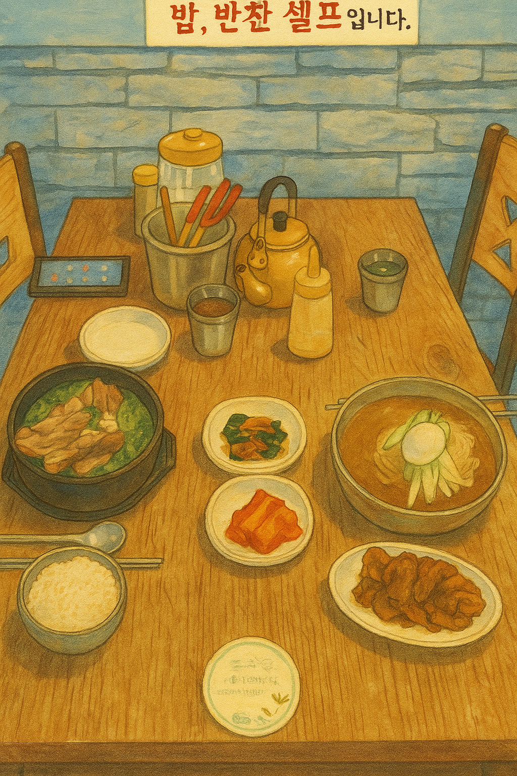 차가네갈비탕 냉면 시청점