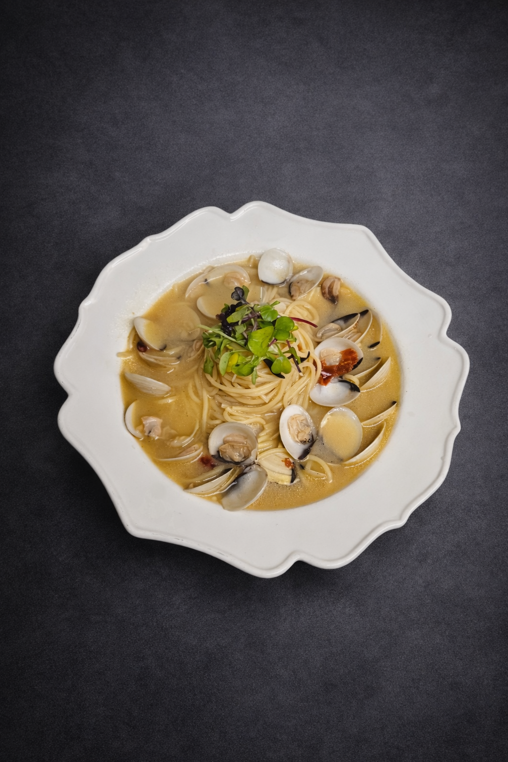 조개 술찜 파스타