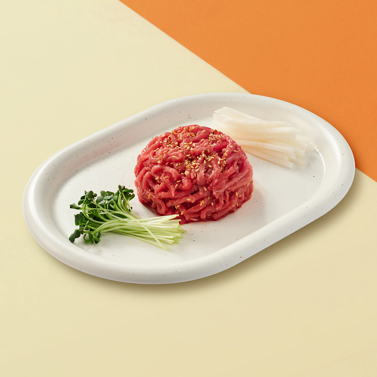 [육회류] 육회 한접시