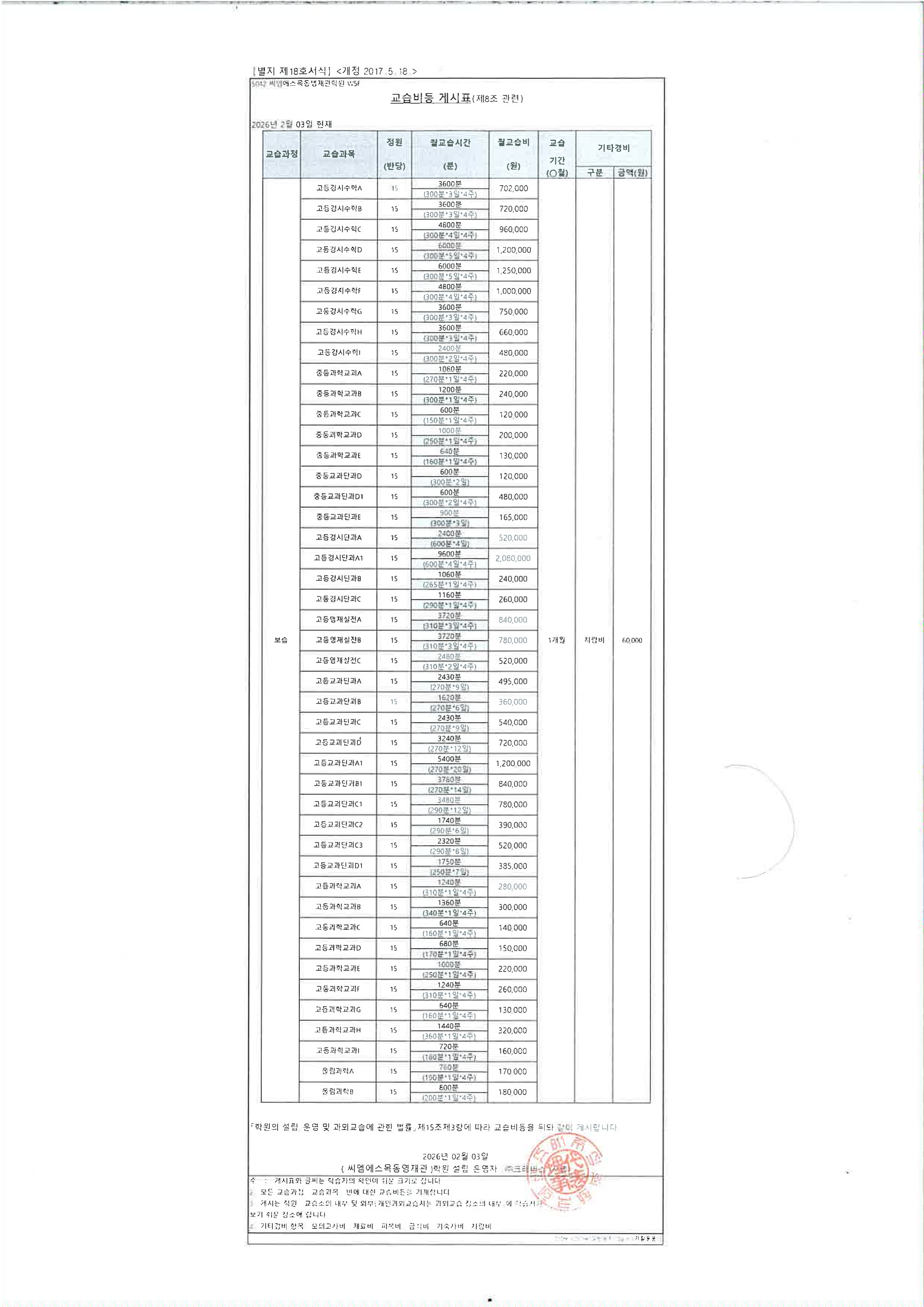 CMS 목동경시관 대표 이미지