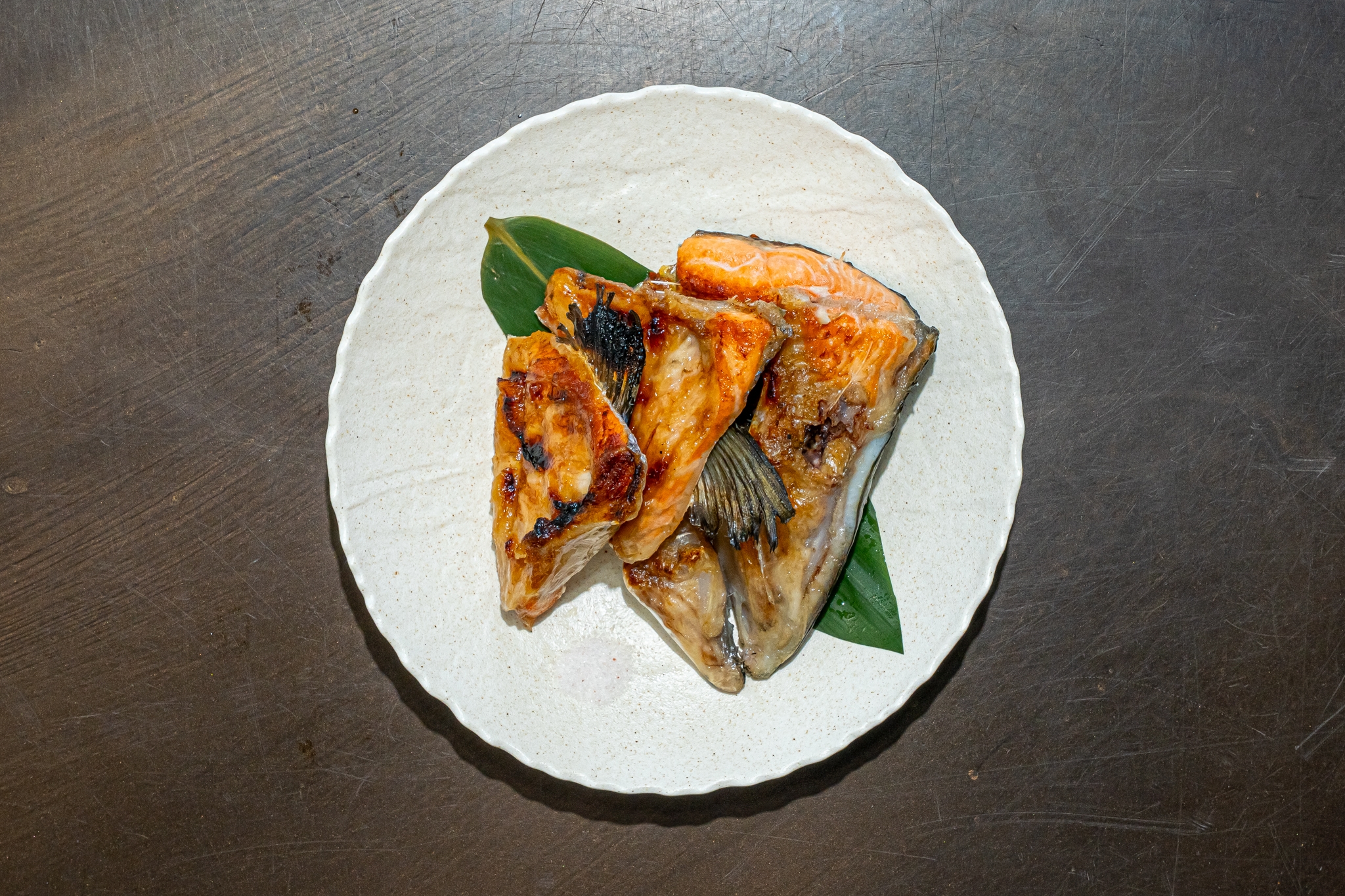 연어머리 구이