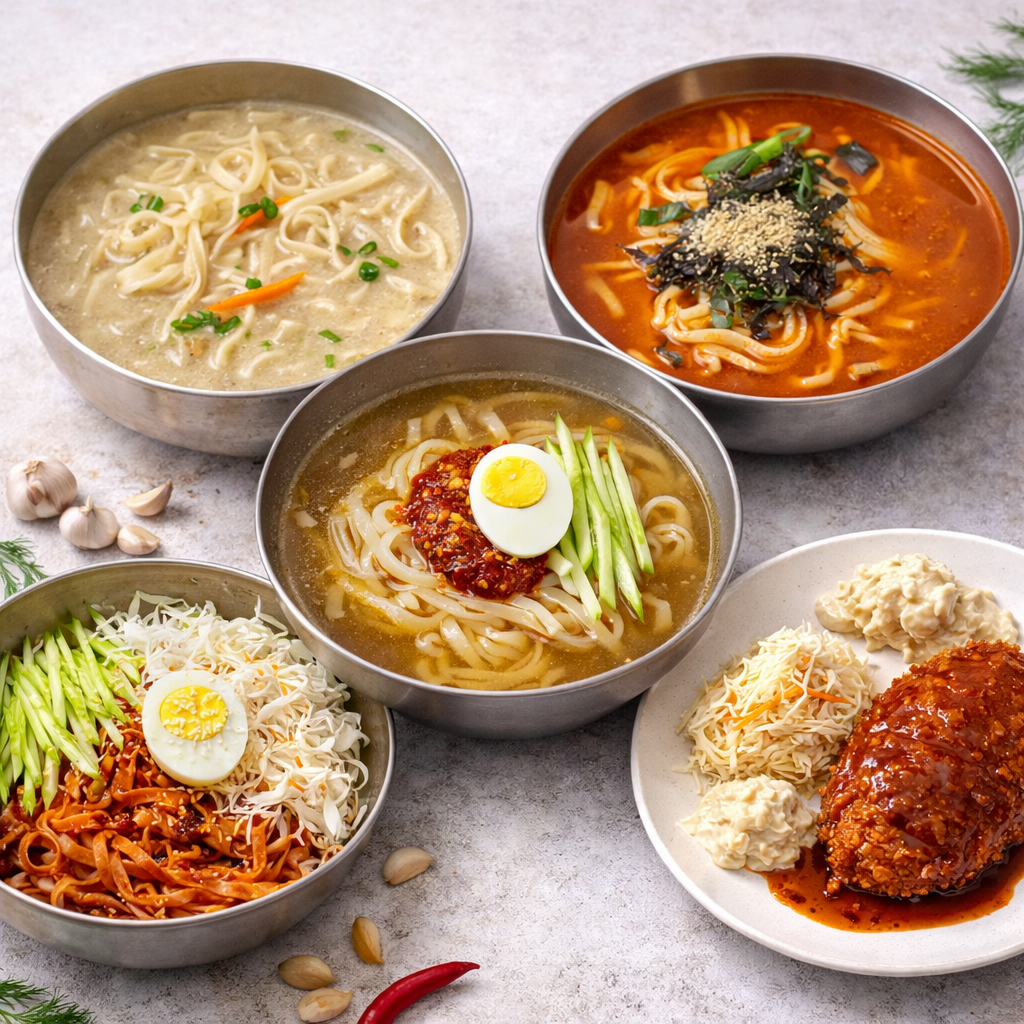 막둥이칼국수 안중점