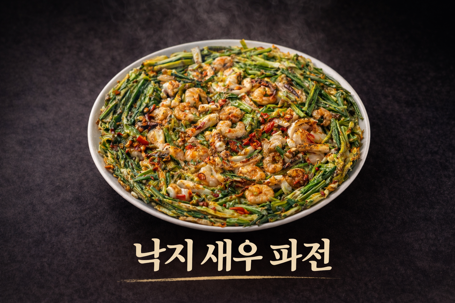 35cm 낙지새우파전