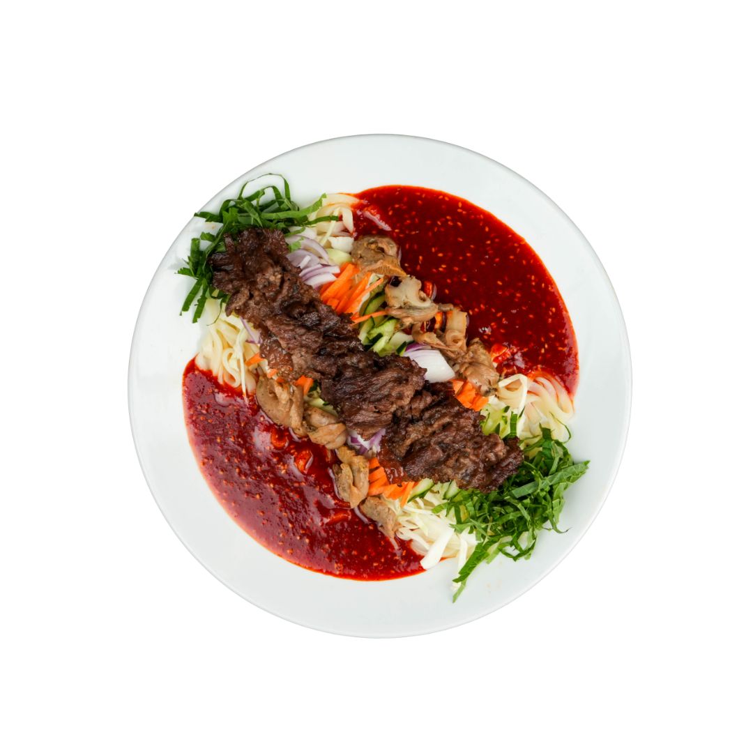 차돌뱅이무침