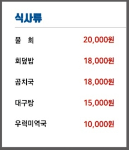 정동진해랑대게