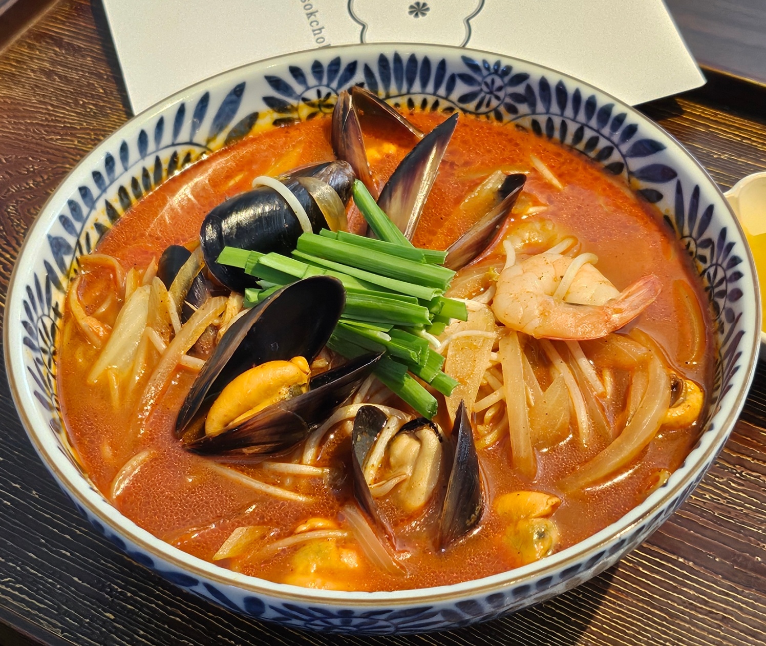 짬뽕라멘(계절메뉴)판매중지
