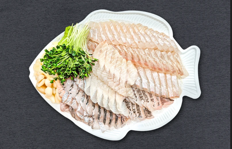 광어우럭회