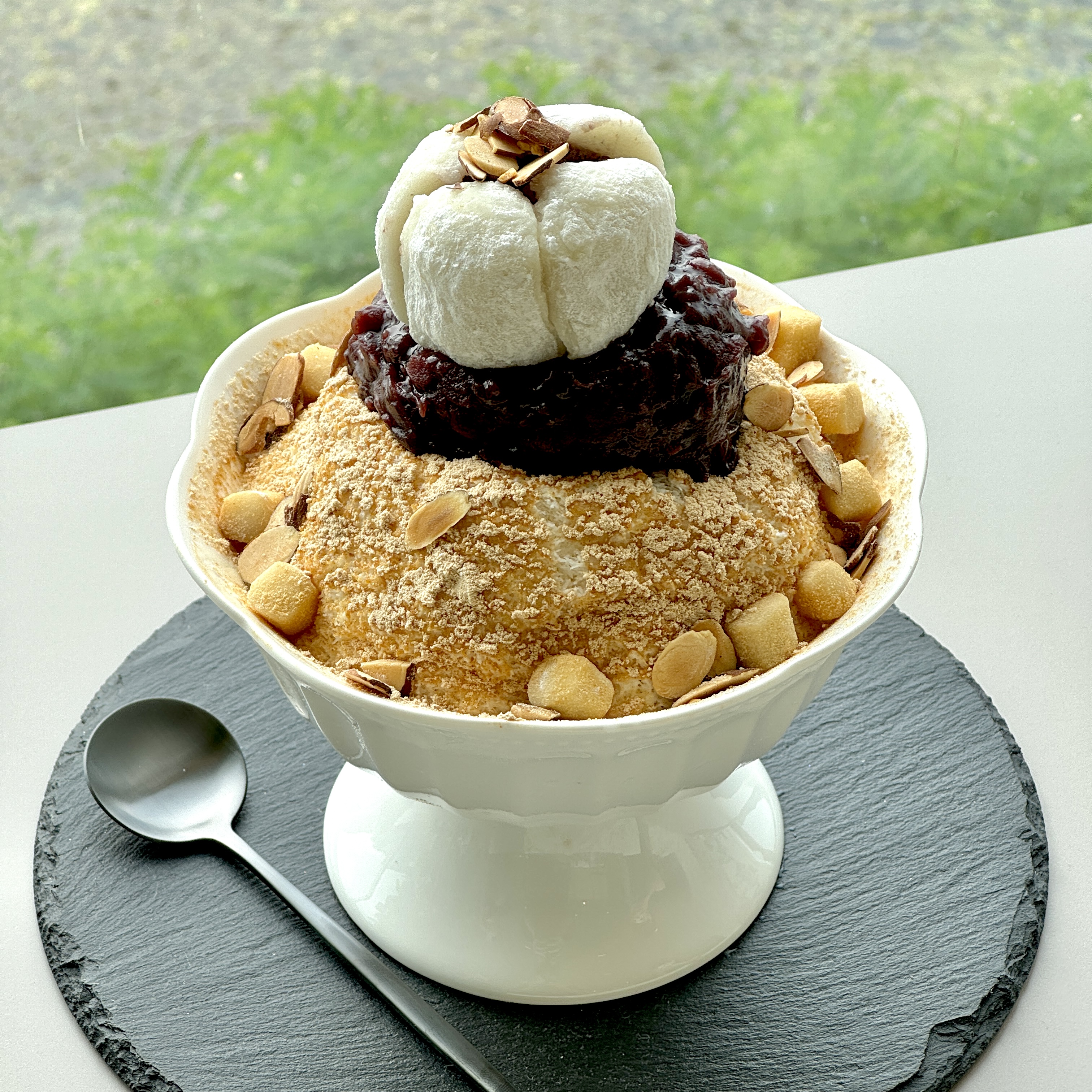 인절미팥빙수