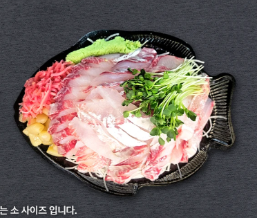 봄숭어회(소)