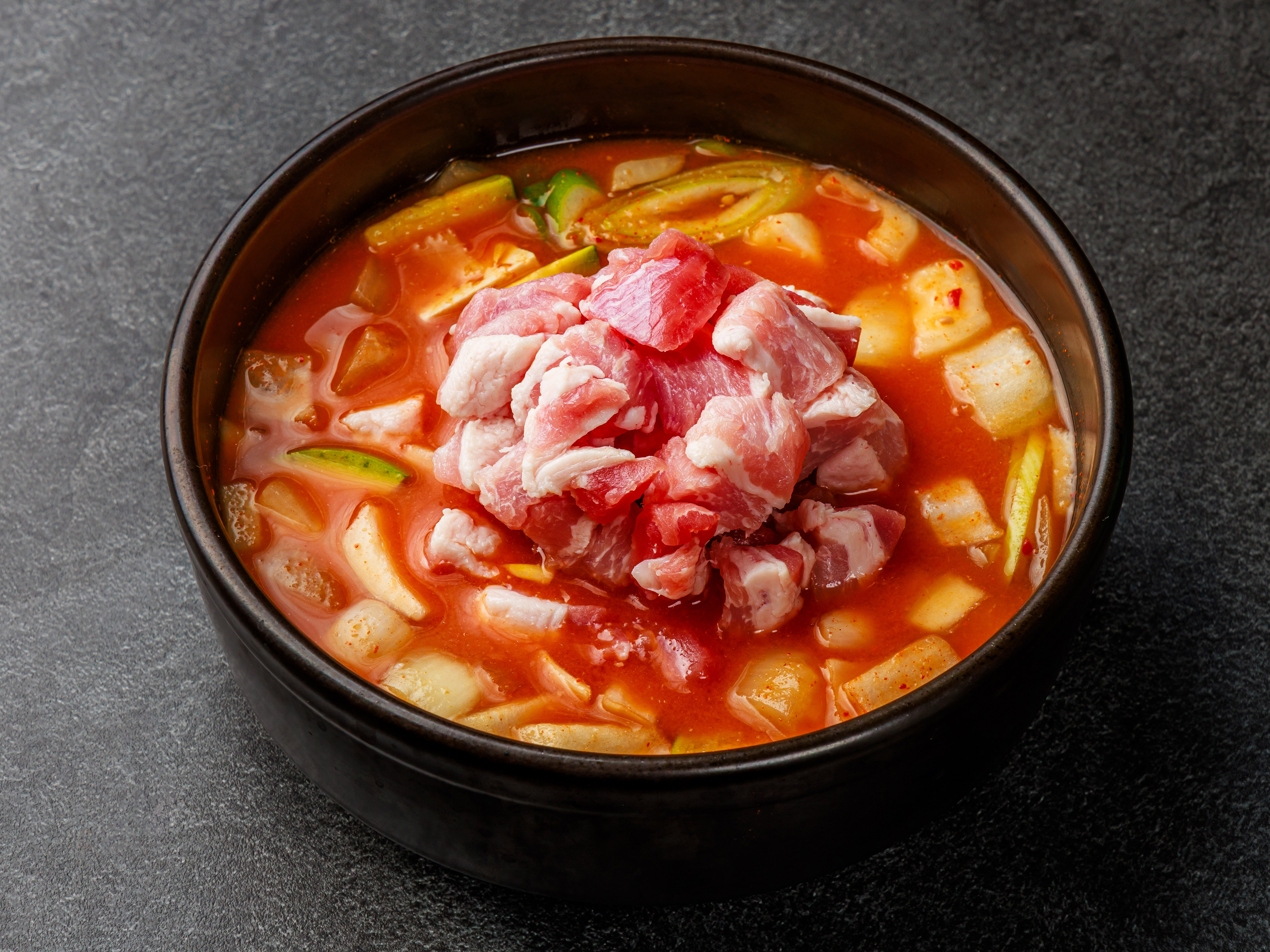 한돈 된장찌개
