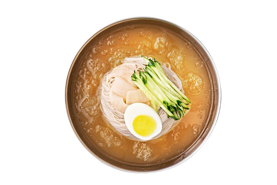 물냉면