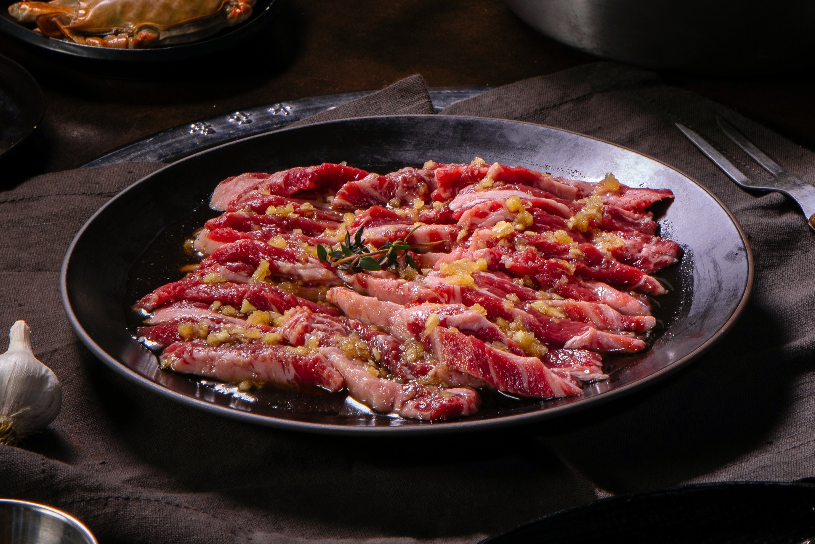 소 양념갈비살 180g