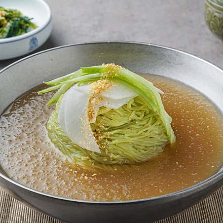 물냉면 (숯불고기 포함)