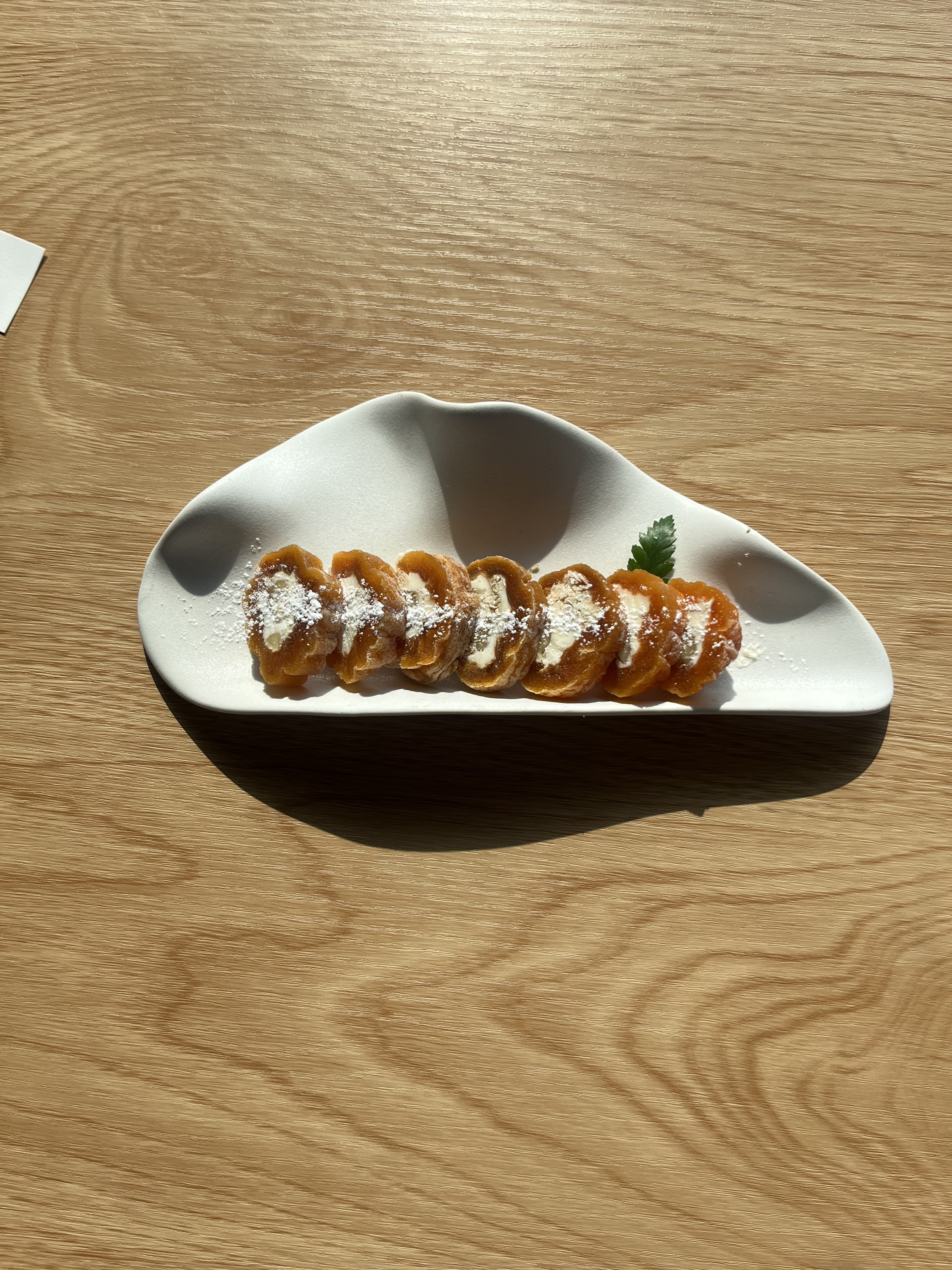 크림치즈 곶감말이